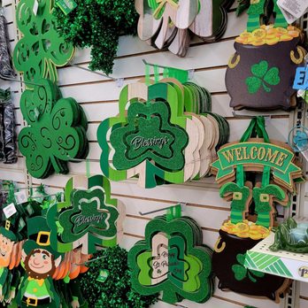 Dollar Tree - Dollar Tree: St Patrick's Day seasonal items -- nice selection! - Discount Store Near Me - McKinney, Texas
