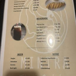 Menu Menu