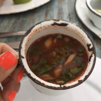 Puerto Santo - Caldo de camaron - Seafood Near Me - Cancún, ROO