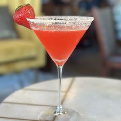 Ciao Trattoria - Delicious virgin strawberry lemon drop martini