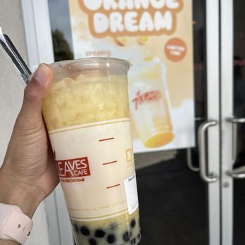 7 Leaves Cafe - Orange Dream - Bubble Tea Near Me - San Francisco, California 7 Leaves Cafe - Orange Dream - Bubble Tea Near Me - San Francisco, California