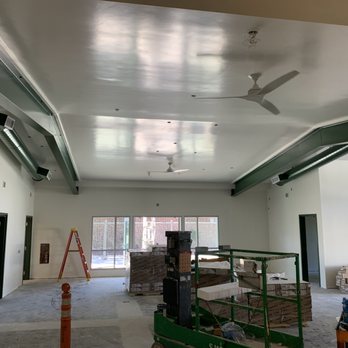 Templeton Heating & Air Conditioning - Exposed spiral duct and ceiling fans - Heating & Air Conditioning/HVAC Near Me Templeton Heating & Air Conditioning - Exposed spiral duct and ceiling fans - Heating & Air Conditioning/HVAC Near Me