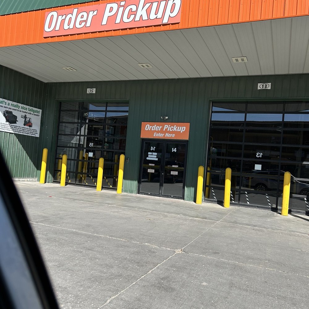 Order pick up door Order pick up door