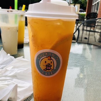 Cuckoos Cafe - Fruit Tea ( passion fruit) - Taiwanese Near Me - Duluth, Georgia