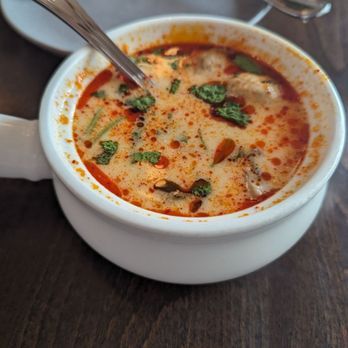 Donsak Thai Restaurant  - Tom Kha soup - Thai Near Me - Washington, DC, District of Columbia