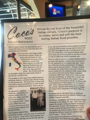 Coco's West Italian Restaurant by null