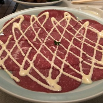 Anjin - Beef carpaccio - Japanese Near Me - Costa Mesa, California