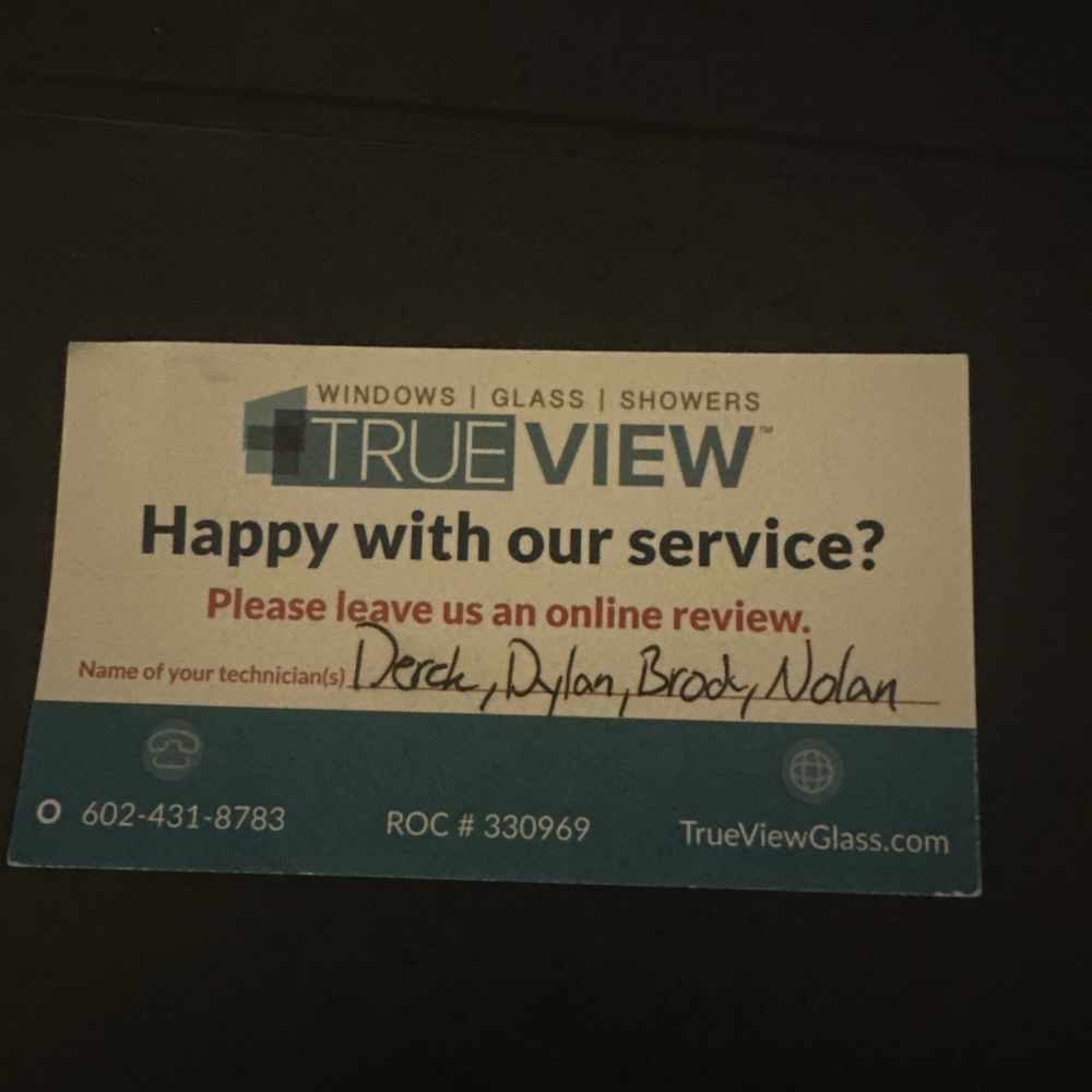 True View Windows & Glass - True View card - Windows Installation Near Me - Phoenix, Arizona