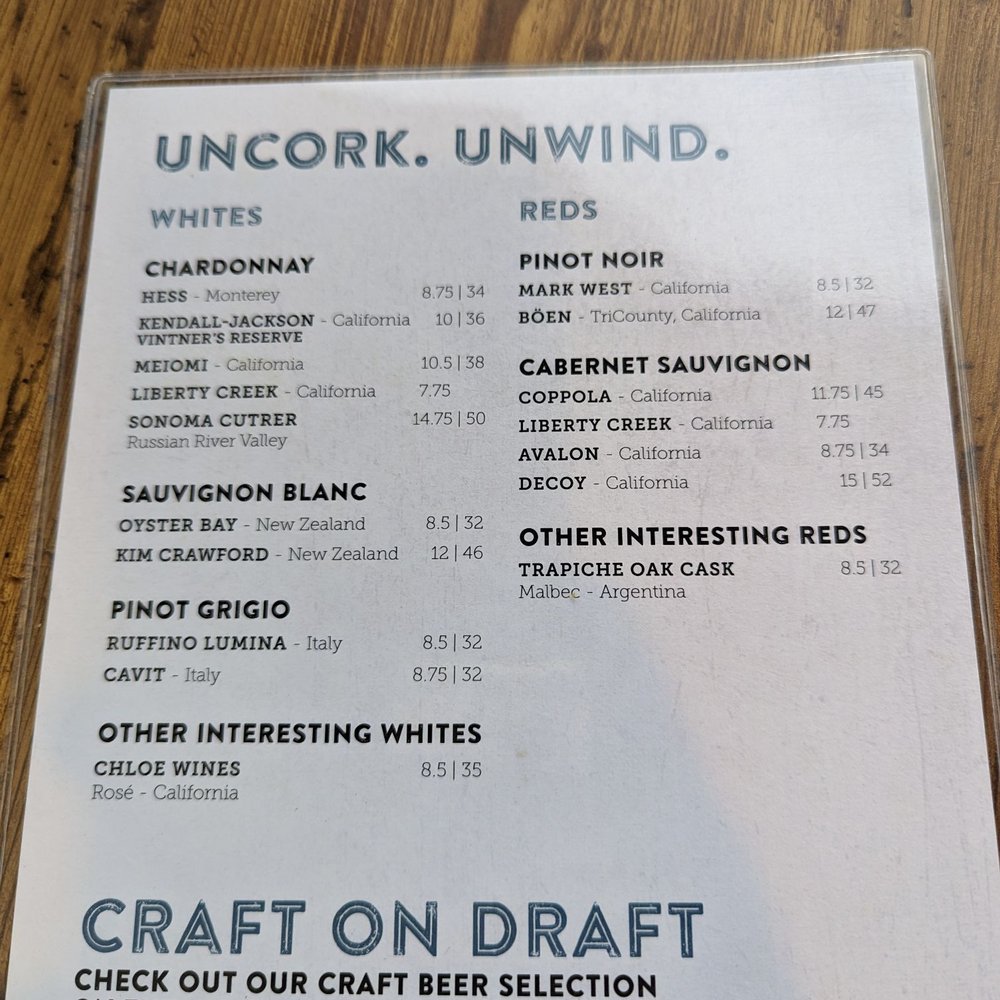 Wine Menu 3.9.2023 Wine Menu 3.9.2023