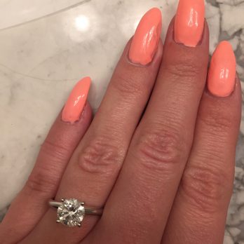 Tranquility Nail & Spa - These are the pictures of my nails after our horrible service! - Hair Salons Near Me - Springfield, Massachusetts