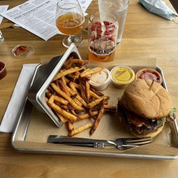 Chipotle BBQ bacon burger