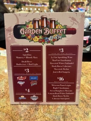 Menu photo 1 Garden Buffet Las Vegas, NV