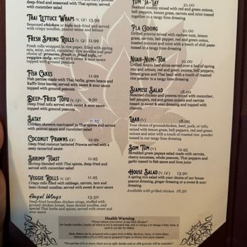 Siamese Street Thai Restaurant - Menu - Thai Near Me - Stockton, California Siamese Street Thai Restaurant - Menu - Thai Near Me - Stockton, California