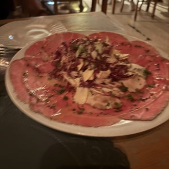 Pane e Vino - Delicious beef carpaccio! Wonderful service - Italian Near Me - Miami Beach, Florida Pane e Vino - Delicious beef carpaccio! Wonderful service - Italian Near Me - Miami Beach, Florida