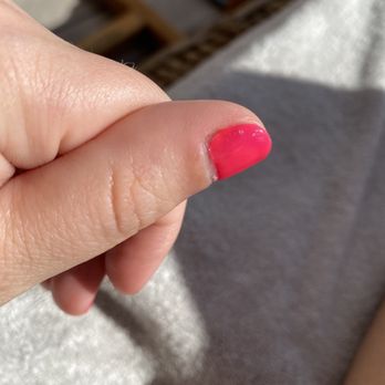 Rejuvenation Spa & Nails - Dust or dirt pieces in the gel polish. - Nail Salons Near Me - Santa Barbara, California Rejuvenation Spa & Nails - Dust or dirt pieces in the gel polish. - Nail Salons Near Me - Santa Barbara, California