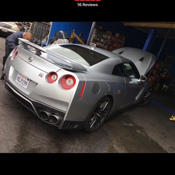 Sun Service Auto Repair - Oil change and brakes for my 2018 GTR. - Auto Repair Near Me - Los Angeles, California Sun Service Auto Repair - Oil change and brakes for my 2018 GTR. - Auto Repair Near Me - Los Angeles, California