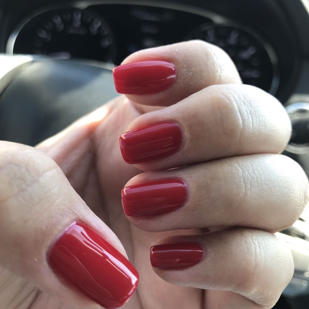 Bliss Nail Boutique - OPI Red Hot Rio - Waxing Near Me - Keller, Texas