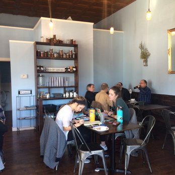 The Mason Jar - Local honey for sale, EWU students studying, business men having a meeting - Sandwiches Near Me - Cheney, Washington