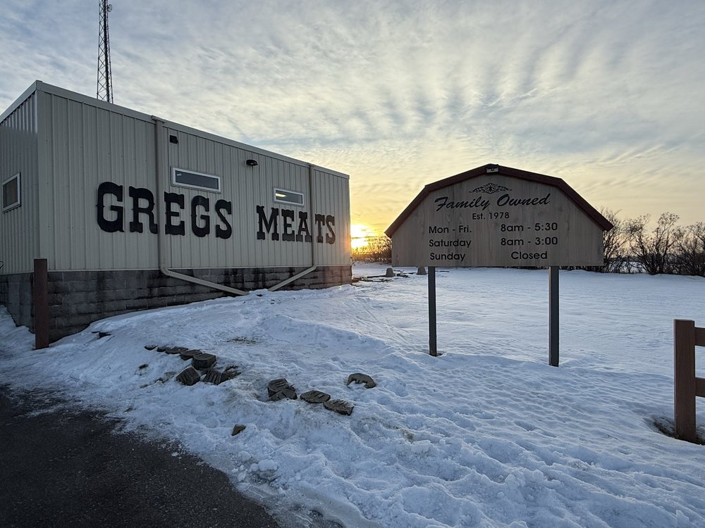 Greg's Meat Processing Logo
