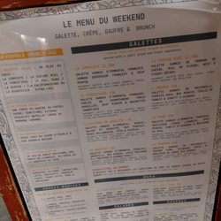 Suzette and Co - Menu