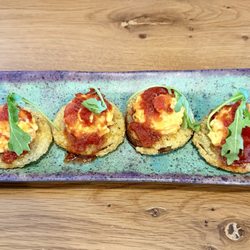 The Crusty Pig - Fried green tomatoes