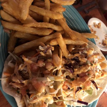 Sea Jax Tavern - The fish tacos we shared for lunch. - Seafood Near Me - Kettering, Ohio