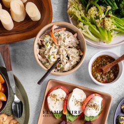 Flame & Fire Brazilian Steakhouse - Our Market Table offers many varieties of Brazilian favorites