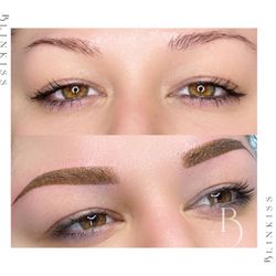 BlinKiss Beauty & Ink Studio - Right after ombré brows