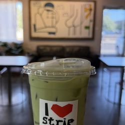 Strawberry matcha