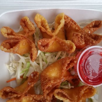 Blue Sky Chinese Restaurant - Cream cheese and crab won ton. Tastes like cream cheese only :( - Chinese Near Me - Carmichael, California Blue Sky Chinese Restaurant - Cream cheese and crab won ton. Tastes like cream cheese only :( - Chinese Near Me - Carmichael, California