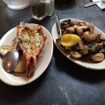 Picaro - Lobster tail & garlic mushrooms - Spanish Near Me - San Francisco, California Picaro - Lobster tail & garlic mushrooms - Spanish Near Me - San Francisco, California