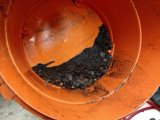 Slide of NW Sewer & drain