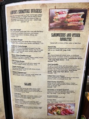 Menu photo 6 Starvin' Arvin's Montrose, CO Menu photo 6 Starvin' Arvin's Montrose, CO