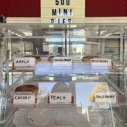Upper Crust Bakery - Mini pies display