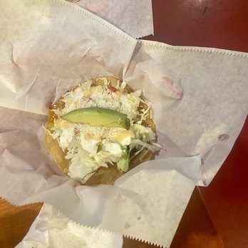 La Salvadorena - Beef Tostado - Salvadoran Near Me - Baton Rouge, Louisiana