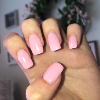 Enchanted Nail Salon - Dipped nails with tips - Nail Salons Near Me - Orange, California