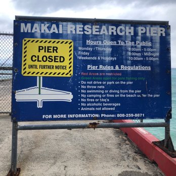 Makai Research Pier - Beaches Near Me - Waimanalo, Hawaii Makai Research Pier - Beaches Near Me - Waimanalo, Hawaii