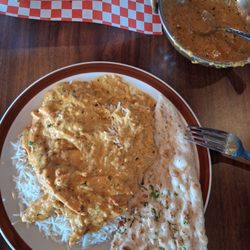 Bombay Kitchen - Butter chicken with naan