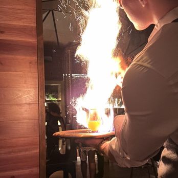 Toca Madera - Birthday shot - Steakhouses Near Me - Houston, Texas