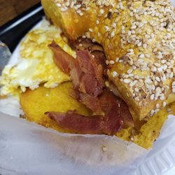 Three Guys Bagel - BEC on a bagel! Long Island favorite!