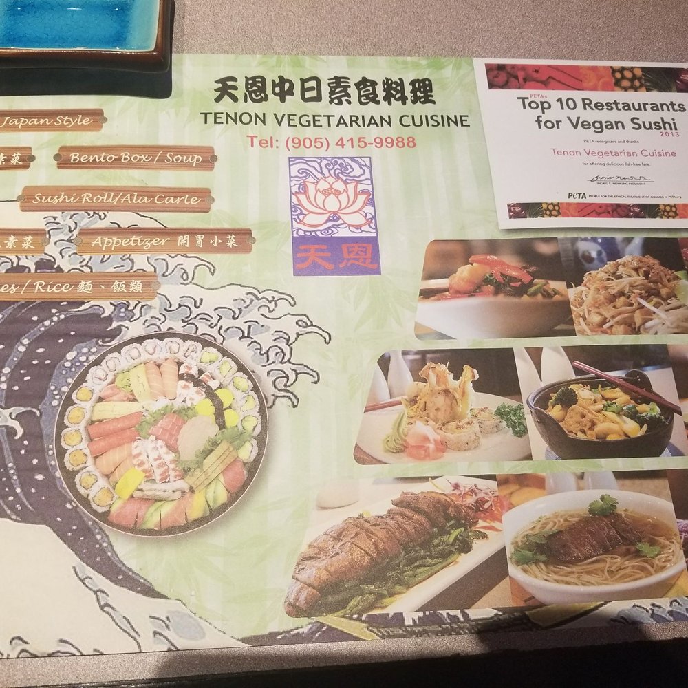 Tenon Vegetarian Cuisine - Sushi Bars Near Me - Markham, Ontario Tenon Vegetarian Cuisine - Sushi Bars Near Me - Markham, Ontario