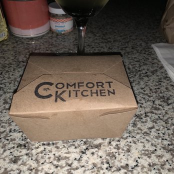 Comfort Kitchen - Box of their famous fried chicken sandwich - Comfort Food Near Me - Saratoga Springs, New York Comfort Kitchen - Box of their famous fried chicken sandwich - Comfort Food Near Me - Saratoga Springs, New York