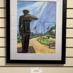 San Clemente Art Gallery - Marine salute