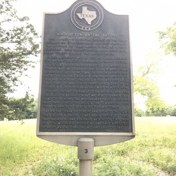 Washington On the Brazos - Historical marker near Independence Hall - Landmarks & Historical Buildings Near Me - Washington-On-The-Brazos, Texas Washington On the Brazos - Historical marker near Independence Hall - Landmarks & Historical Buildings Near Me - Washington-On-The-Brazos, Texas