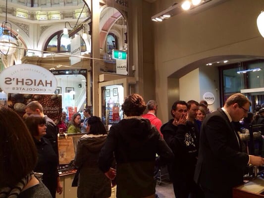 Haigh's Chocolates Block Arcade by null