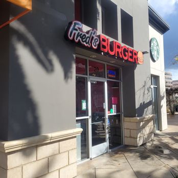 Fred's Burger - the front of the restaurant - Burgers Near Me - San Jose, California