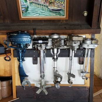 The Cove - Some more motors - Seafood Near Me - Leland, Michigan