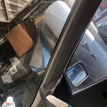 Joe's Auto Upholstery - Before (front passenger side panel) - Auto Upholstery Near Me - Bell Gardens, California