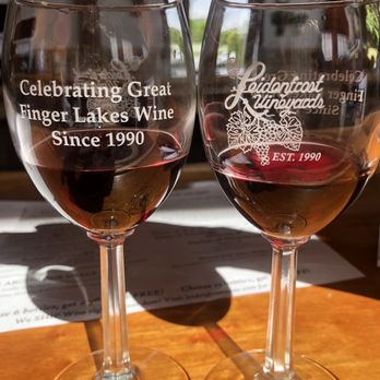 Leidenfrost Vineyards - two glasses of wine - Wineries Near Me - Hector, New York Leidenfrost Vineyards - two glasses of wine - Wineries Near Me - Hector, New York