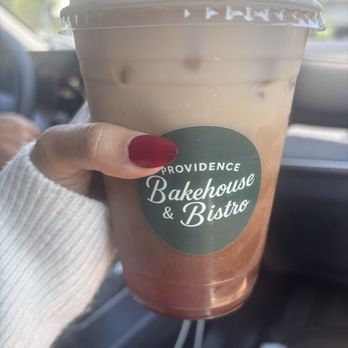 Providence Bakehouse & Bistro - Watery Strawberry chai - Coffee & Tea Near Me - Whittier, California